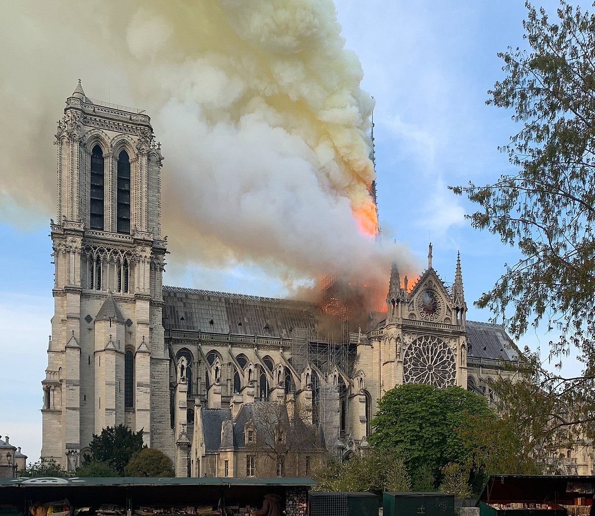 Notre-Dame burned right on time - exactly 860 years (100 Pi Cycles) after its conception!